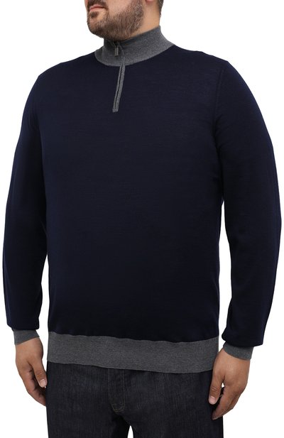 Шерстяной джемпер CANALI, арт. C0015B/MK00997, фото 3