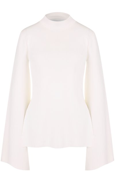 Свитер с воротником-стойкой и расклешенными рукавами SOLACE LONDON, арт. 0S1610, фото 1