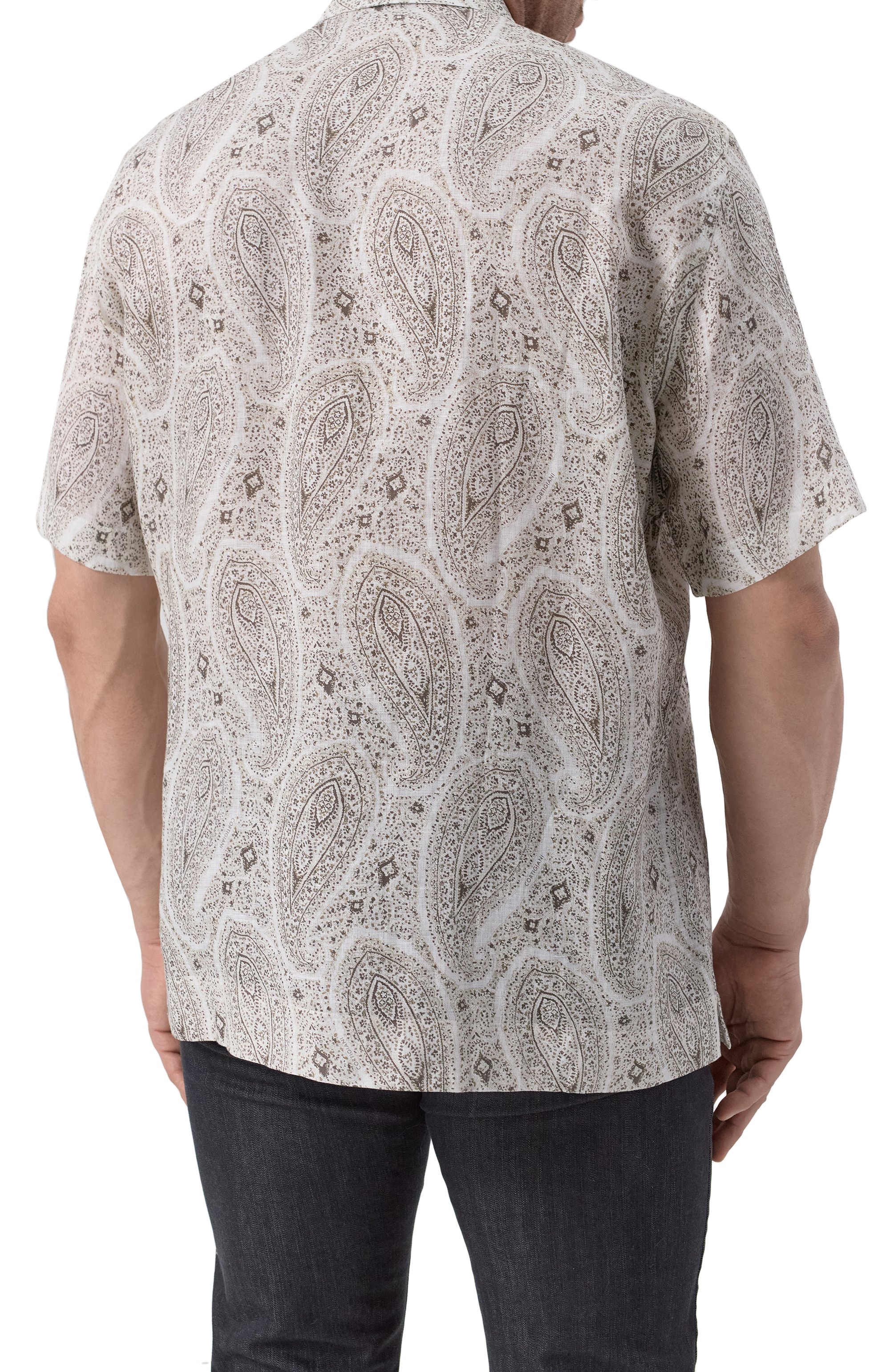 Льняная рубашка CORTIGIANI, арт. 2AC675, фото 4