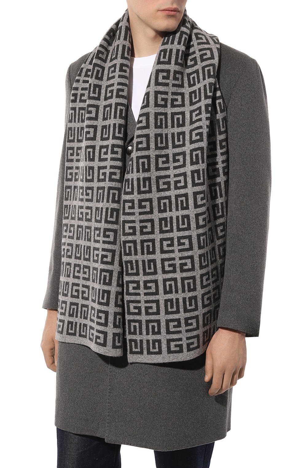 Шарф из шерсти и кашемира GIVENCHY, арт. GV3618/U7125, фото 4