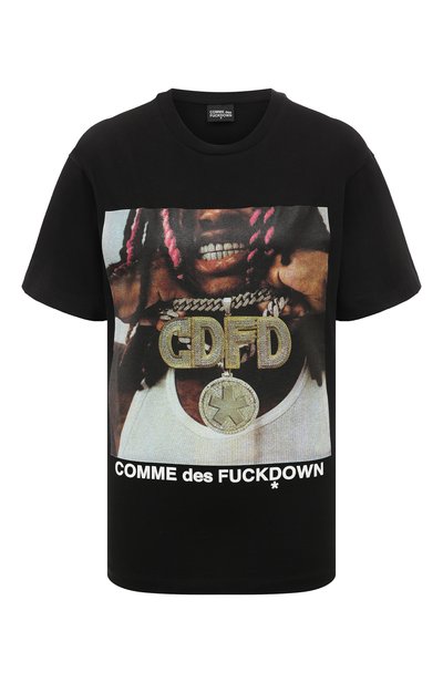 Хлопковая футболка COMME DES FUCKDOWN, арт. CDFD2331, фото 1
