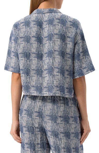 Льняная рубашка EMPORIO ARMANI, арт. EW000871/AF12524, фото 4