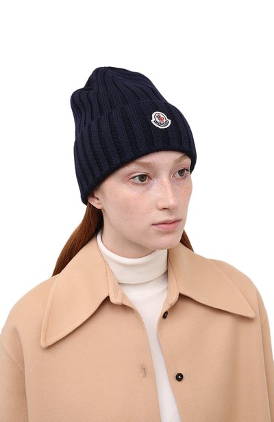 Шерстяная шапка MONCLER, арт. G2-093-3B000-52-A9327, фото 2