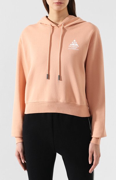Хлопковое худи OFF-WHITE, арт. 0WBB016R190030430301, фото 3