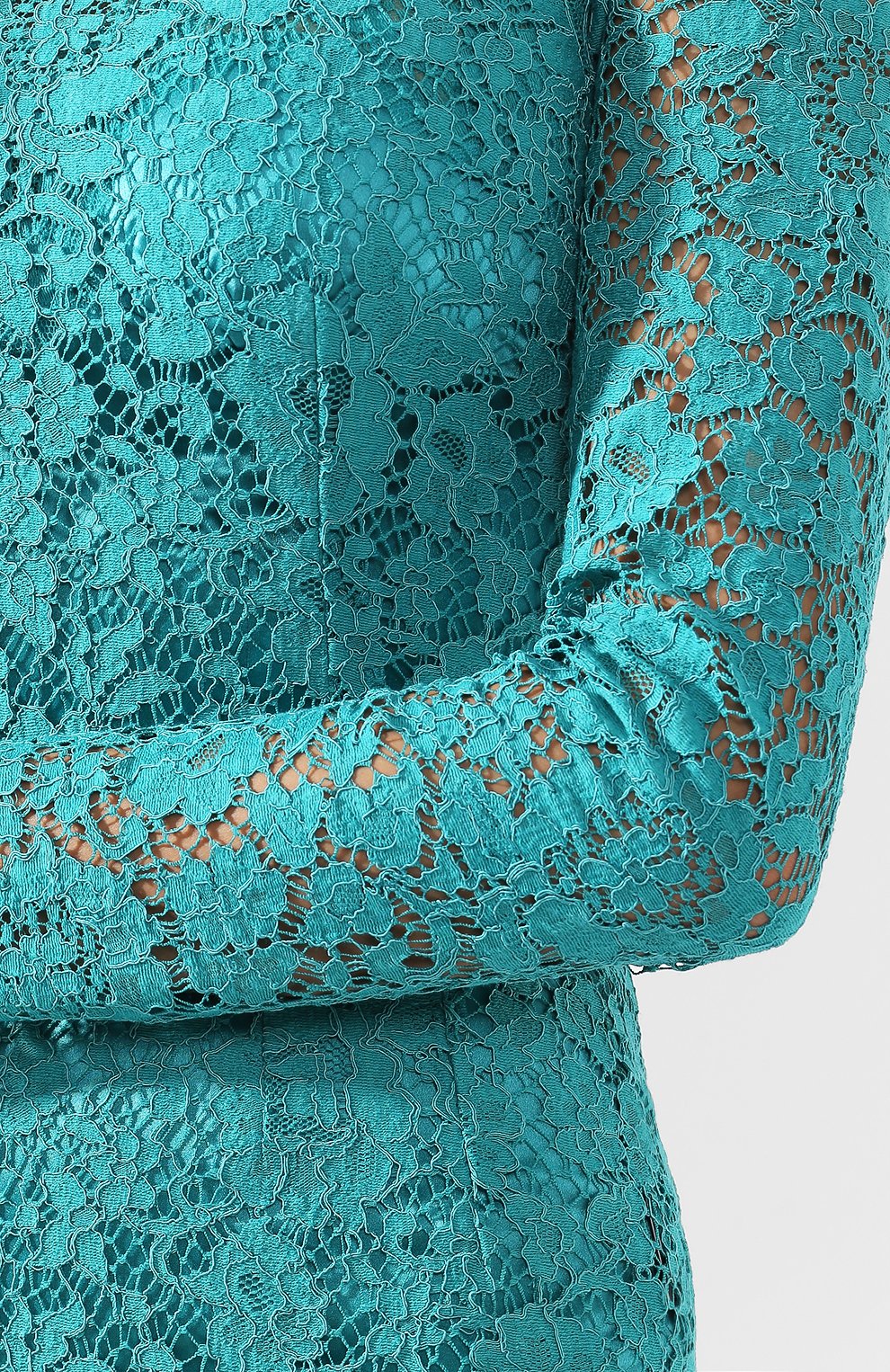Кружевное платье с круглым вырезом DOLCE & GABBANA, арт. F6MX2T/HLMHW, фото 5