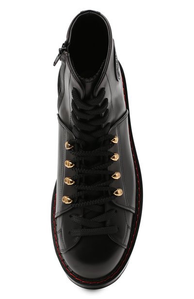 Кожаные ботинки VERSACE, арт. DSU8245/DVTAAG, фото 5