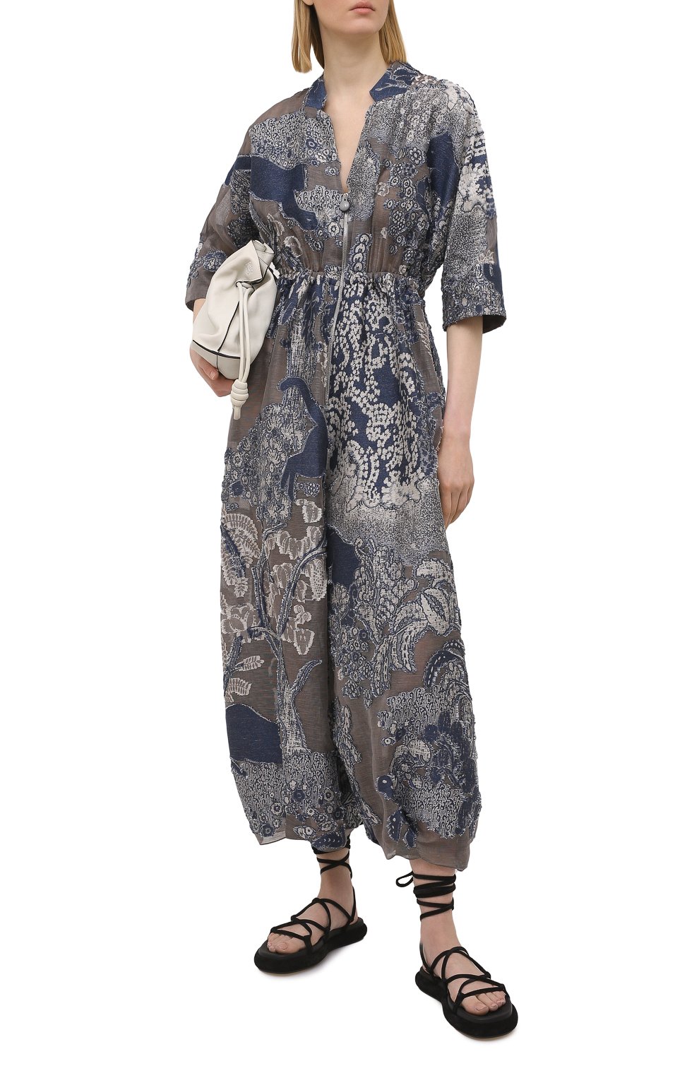 Хлопковый комбинезон GIORGIO ARMANI, арт. 1SHVD012/T029Q, фото 2