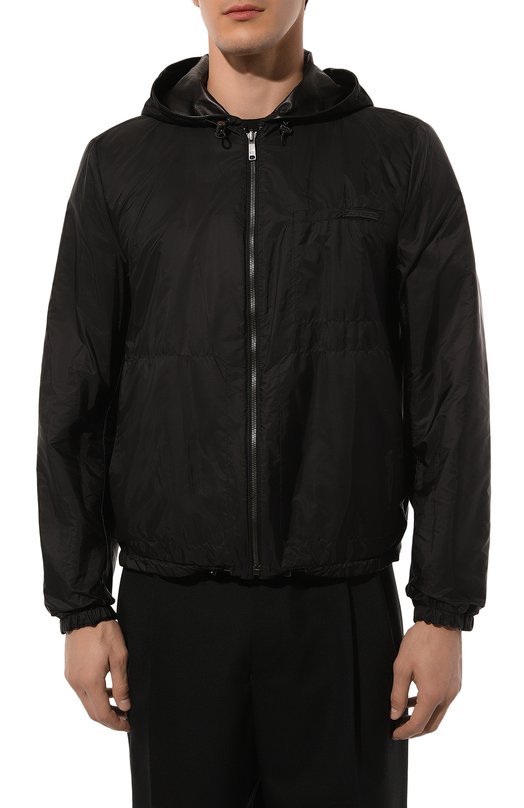 Двусторонняя куртка Prada UPW124-038-F0002 Чёрный  UPW124-038-F0002 Фото 7