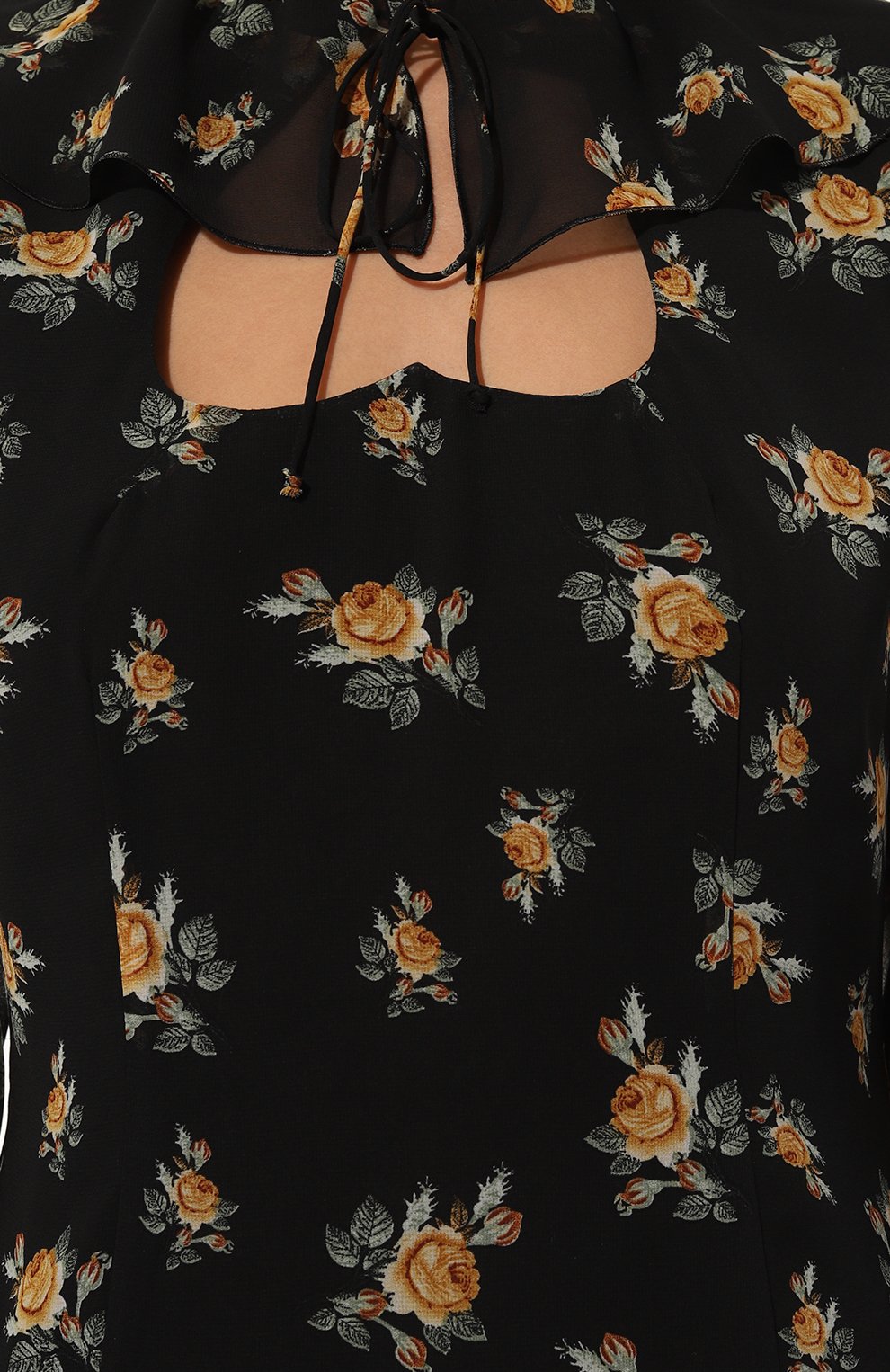 Платье из вискозы BOTROIS черного цвета по цене 39900 руб., арт. SKU09930233, фото 5 Платье из вискозы BOTROIS, арт. SKU09930233, фото 5