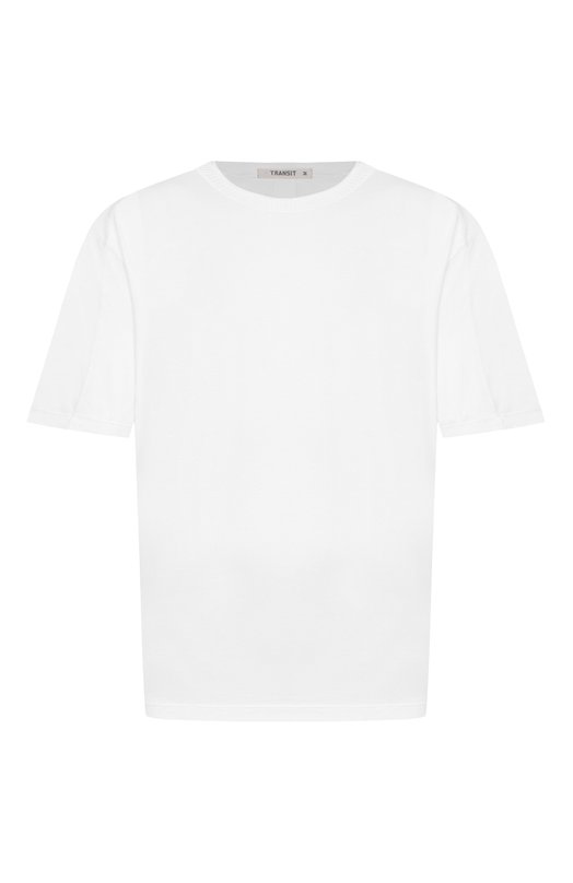 Хлопковая футболка Transit CFUTRC1361 Белый CFUTRC1361