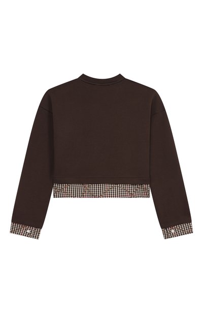 Хлопковый свитшот MSGM KIDS, арт. F6MSJGSW070, фото 2