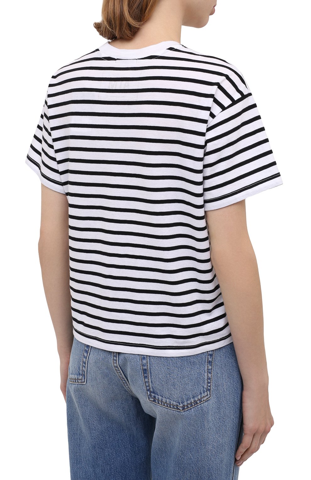 Хлопковая футболка ATM ANTHONY THOMAS MELILLO, арт. AW1321-GAB4, фото 4