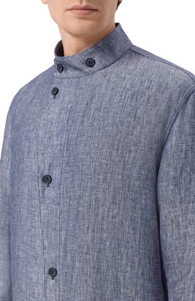 Льняная рубашка GIORGIO ARMANI, арт. GM003400/TE20689, фото 5