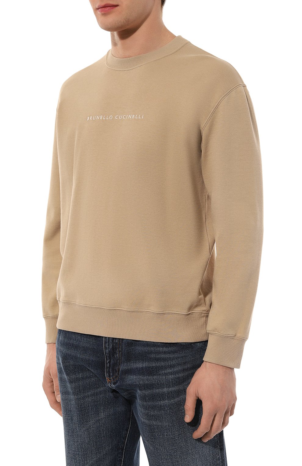 Хлопковый свитшот BRUNELLO CUCINELLI, арт. M0T353434, фото 3