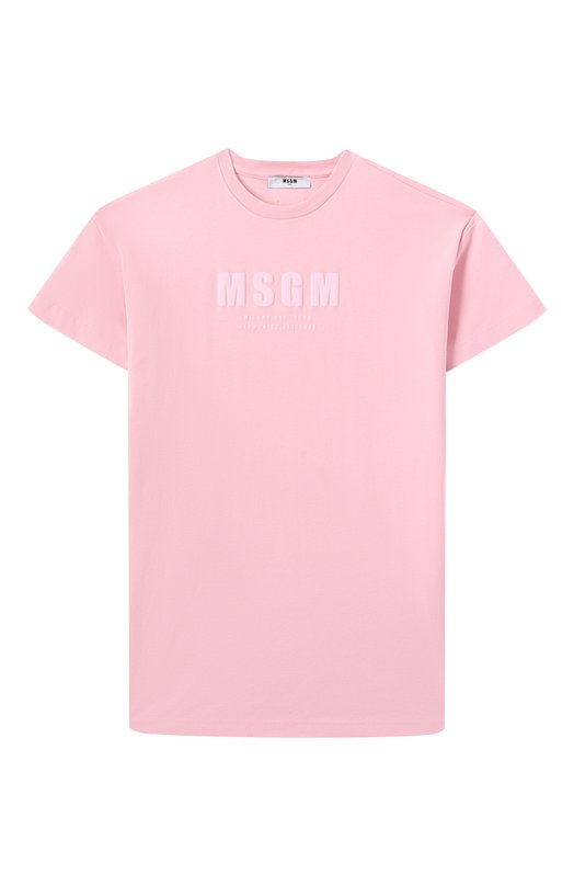 Хлопковое платье MSGM kids 5450₽
