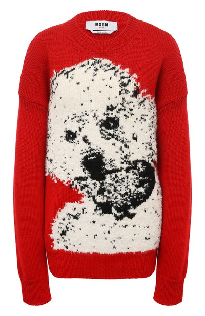 Шерстяной свитер MSGM, арт. 3541MDM225/237738, фото 1