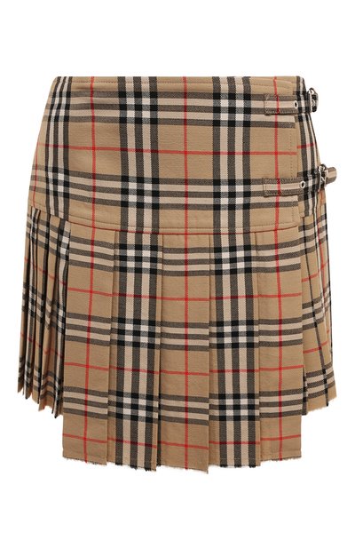 Женская шерстяная юбка BURBERRY, арт. 8025832 A7028
