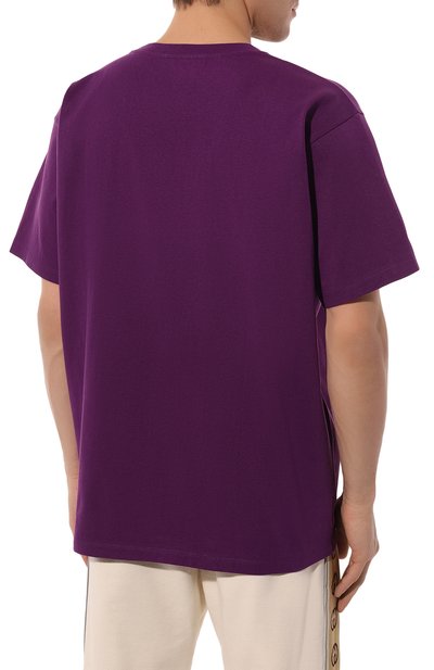 Хлопковая футболка the north face x gucci GUCCI, арт. 616036 XJDRD, фото 4