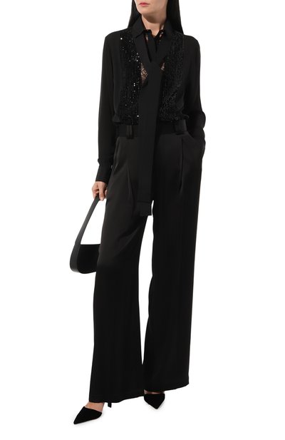 Блузка из шелка и вискозы ELIE SAAB, арт. 15474, фото 2