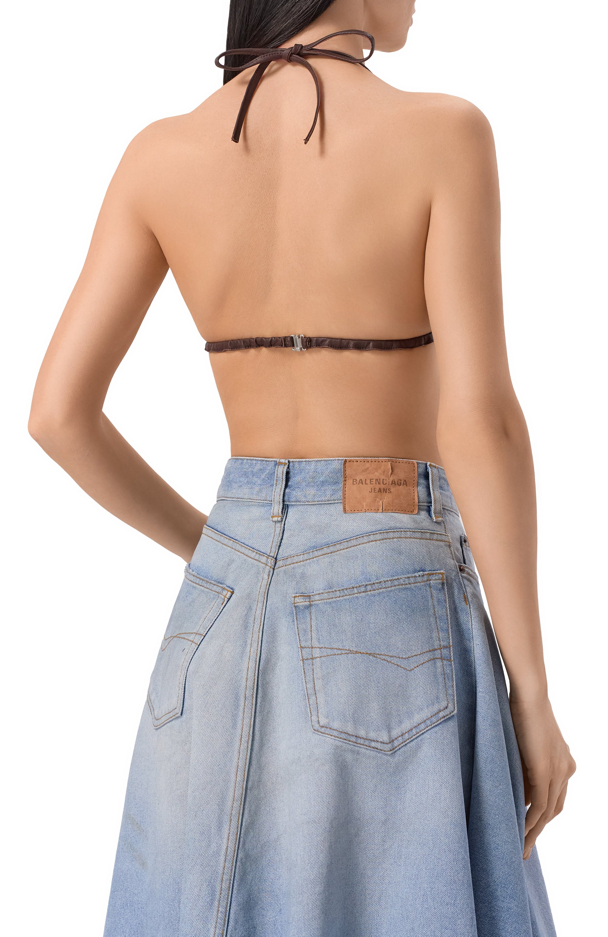 Кожаный топ RICK OWENS, арт. RP01F6091/LBY, фото 4