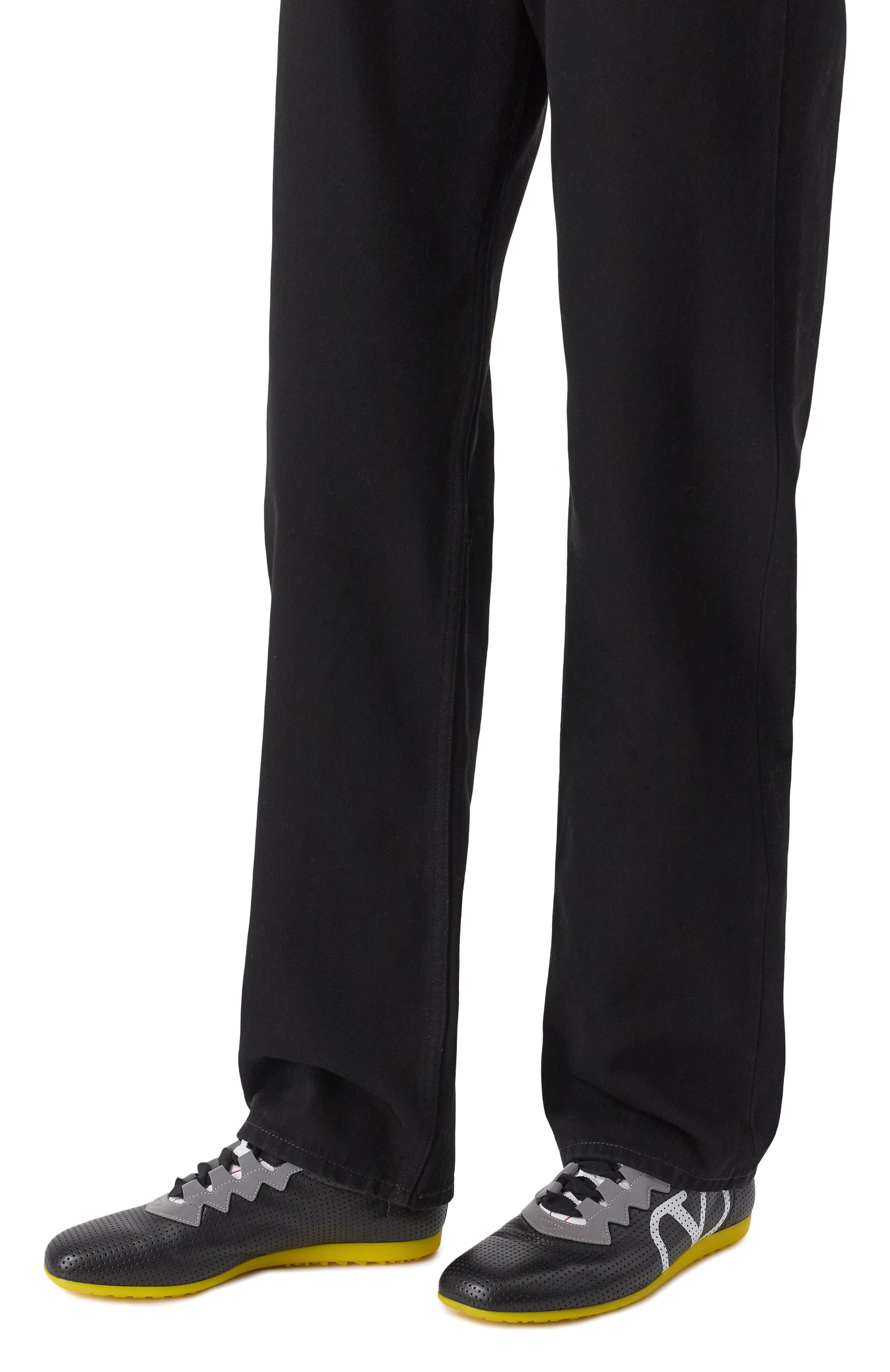 Кожаные кроссовки chromathon VALENTINO, арт. 6W2S0LL5/XBM, фото 3