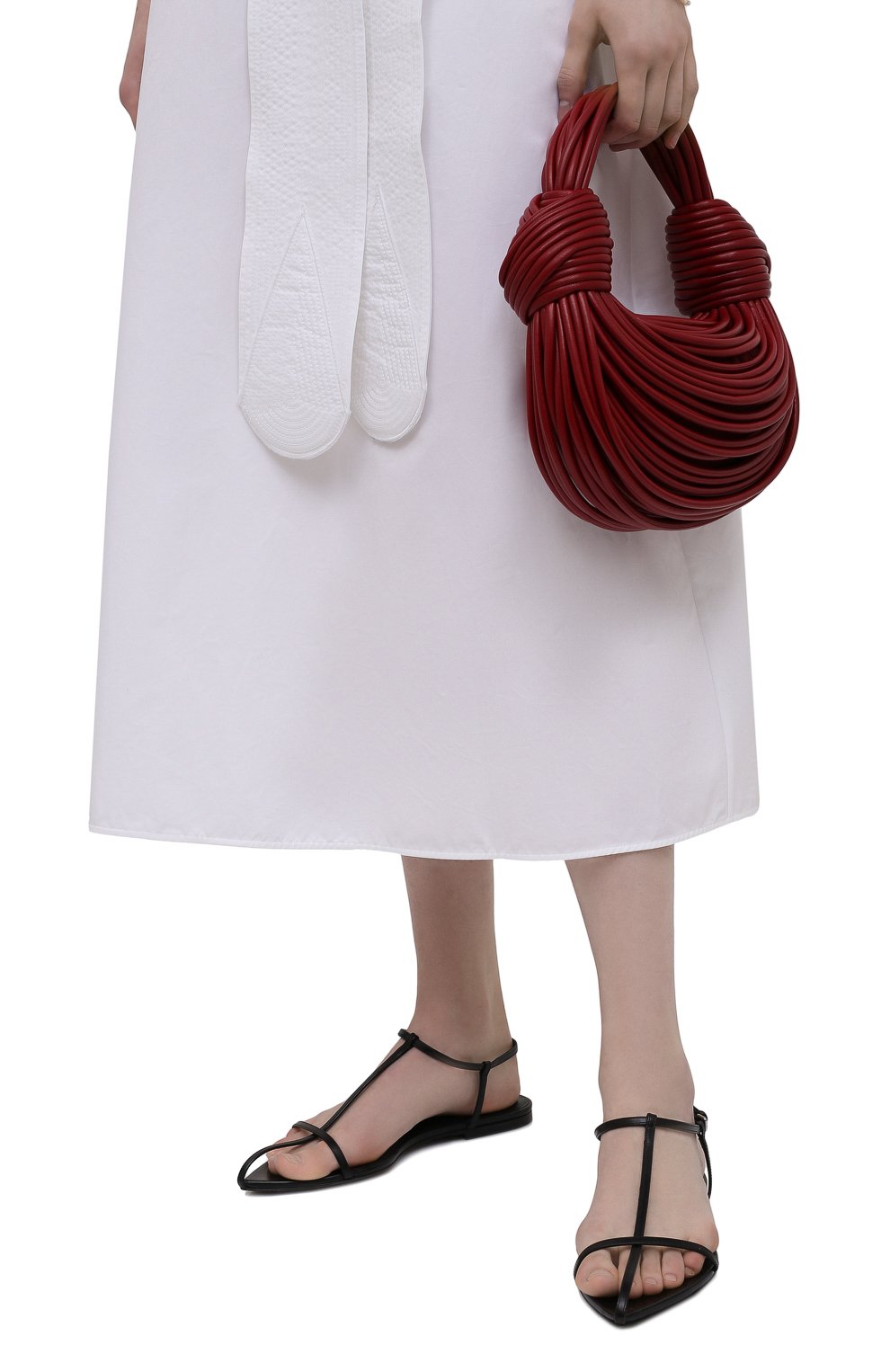 Кожаные сандалии JIL SANDER, арт. JS33110A-15073, фото 3