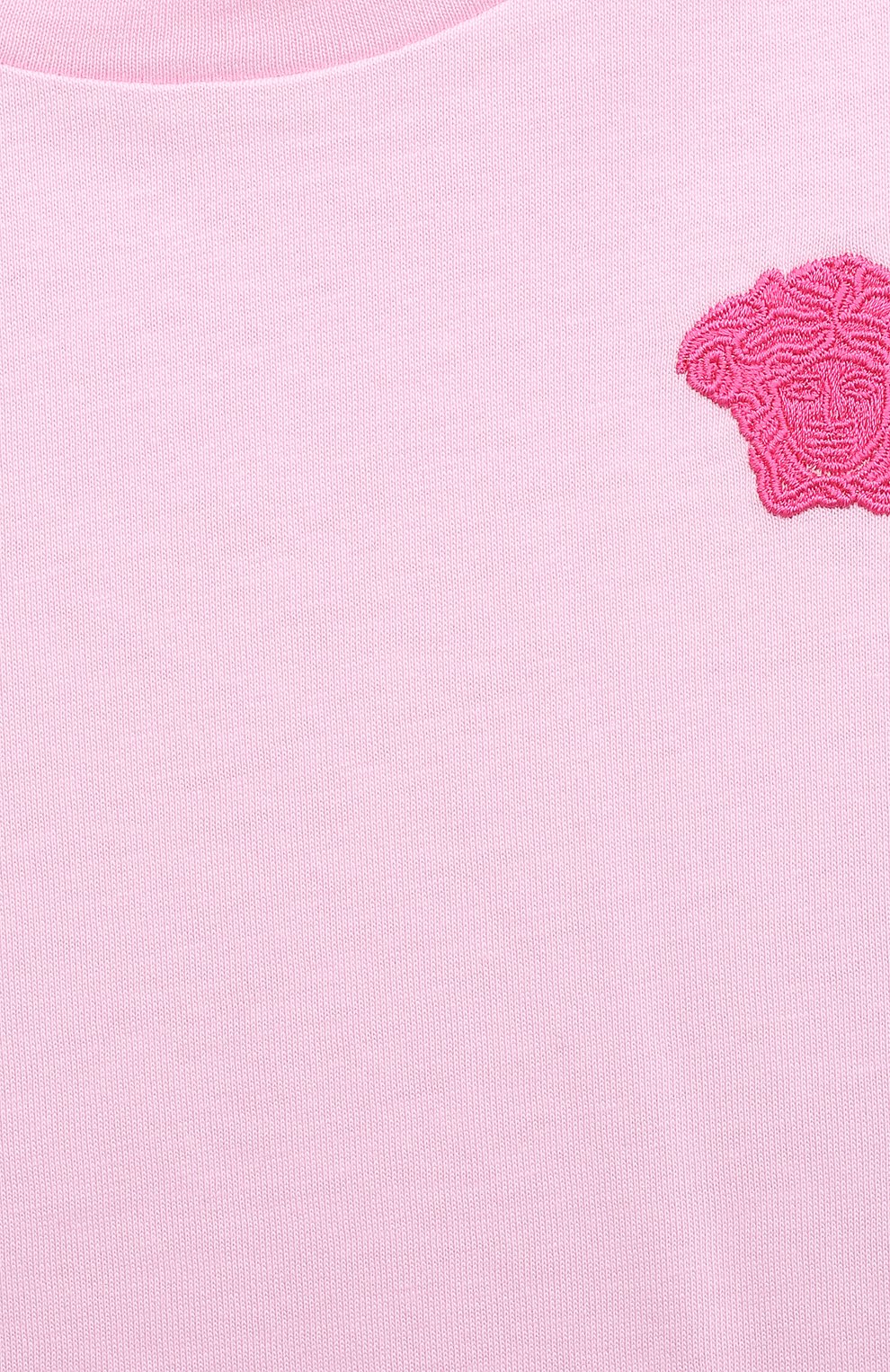 Хлопковая футболка VERSACE, арт. 1000239/1A03019/8A-14A, фото 3