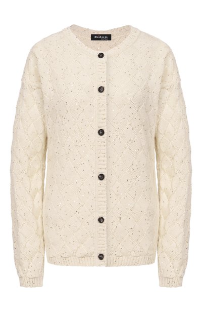 Женский кашемировый кардиган KITON, арт. D62915