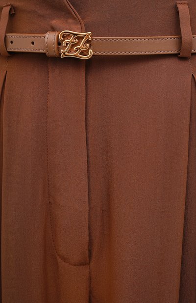 Шелковые брюки FENDI, арт. FR6233 02R, фото 5
