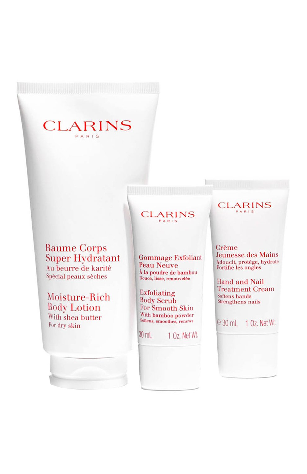 Набор в косметичке body care essentials (200+2x30ml) CLARINS, арт. 80112636, фото 2