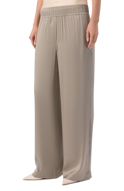 Атласные брюки BRUNELLO CUCINELLI, арт. M0C59P8942, фото 3