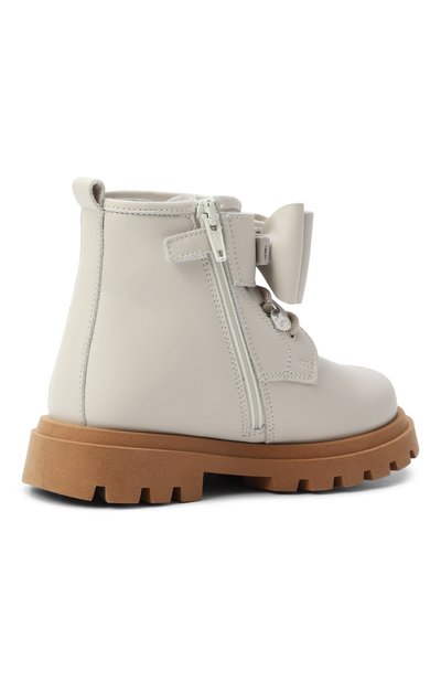 Кожаные ботинки MONNALISA, арт. 83F003M, фото 3