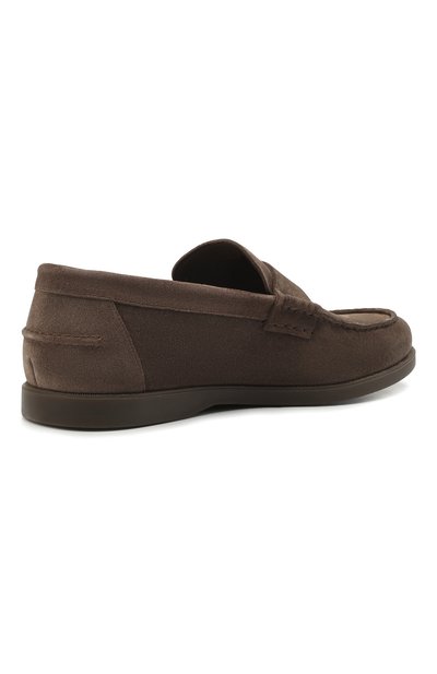 Замшевые пенни-лоферы DOUCAL'S, арт. DU3010SAILUF106DM06, фото 5