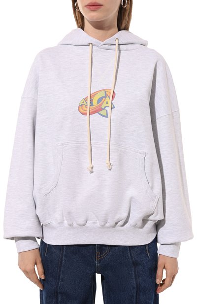 Хлопковое худи AECA WHITE, арт. FWCMFWBDTSPSO013C0, фото 3