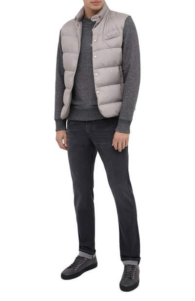 Джемпер из хлопка и кашемира ZEGNA, арт. UV559/802R, фото 3