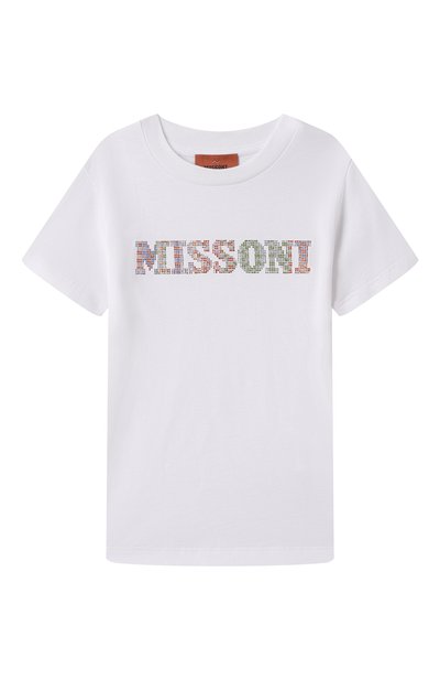 Хлопковая футболка MISSONI, арт. MW8A41/Z0082/12-16