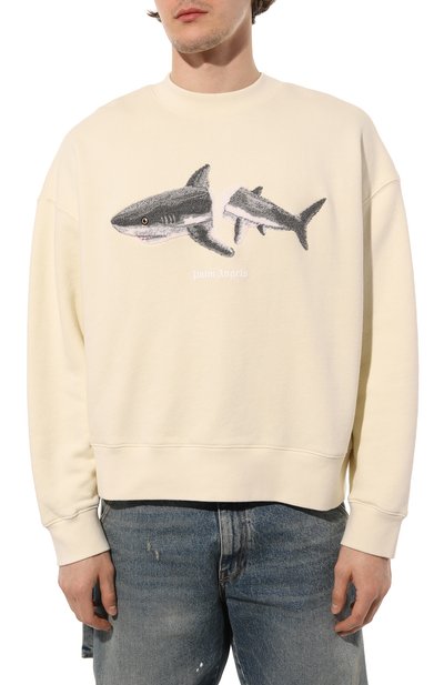 Хлопковый свитшот PALM ANGELS, арт. PMBA026C99FLE0040409, фото 3