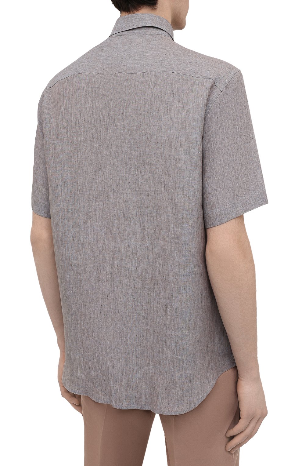 Льняная рубашка BRIONI, арт. SCDG0L/P9111, фото 4