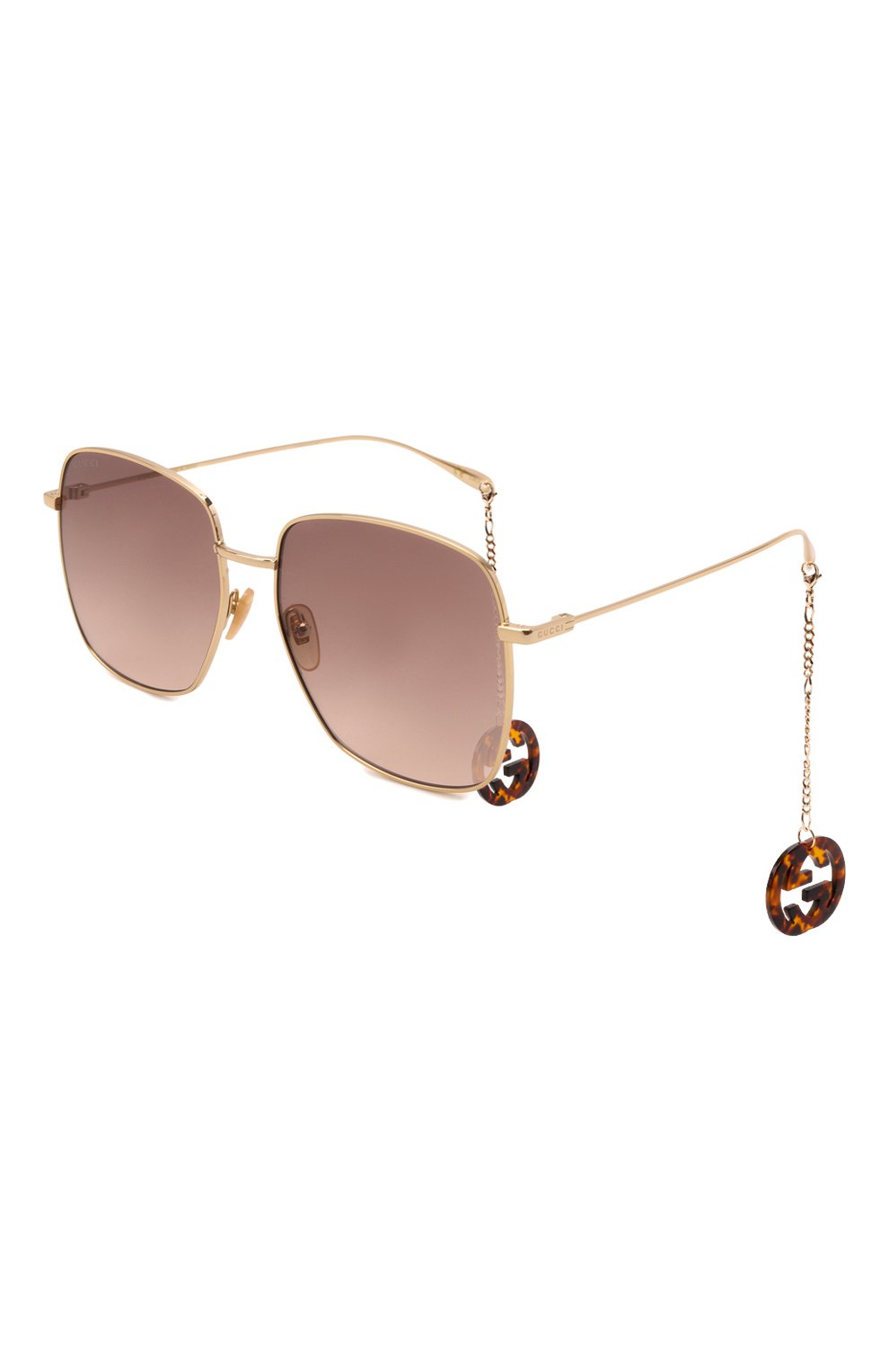 Солнцезащитные очки GUCCI золотого цвета по цене 47850 руб., арт. GG1031S 003, фото 1 Солнцезащитные очки GUCCI, арт. GG1031S 003, фото 1