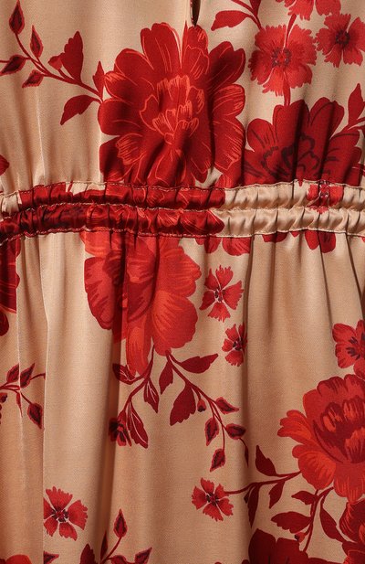 Платье из вискозы LOOM BY RODINA красного цвета по цене 36300 руб., арт. LBR/SS-DRGR22, фото 5 Платье из вискозы LOOM BY RODINA, арт. LBR/SS-DRGR22, фото 5
