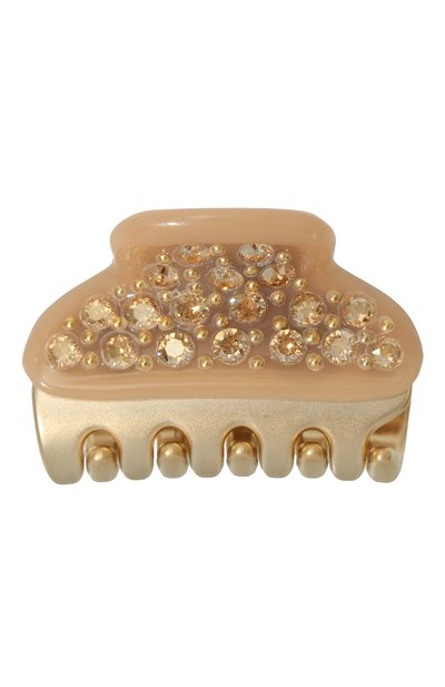 Заколка для волос ALEXANDRE DE PARIS бежевого цвета по цене 7460 руб., арт. ICCB-12831-06P22 S, фото 3 Заколка для волос ALEXANDRE DE PARIS, арт. ICCB-12831-06P22 S, фото 3