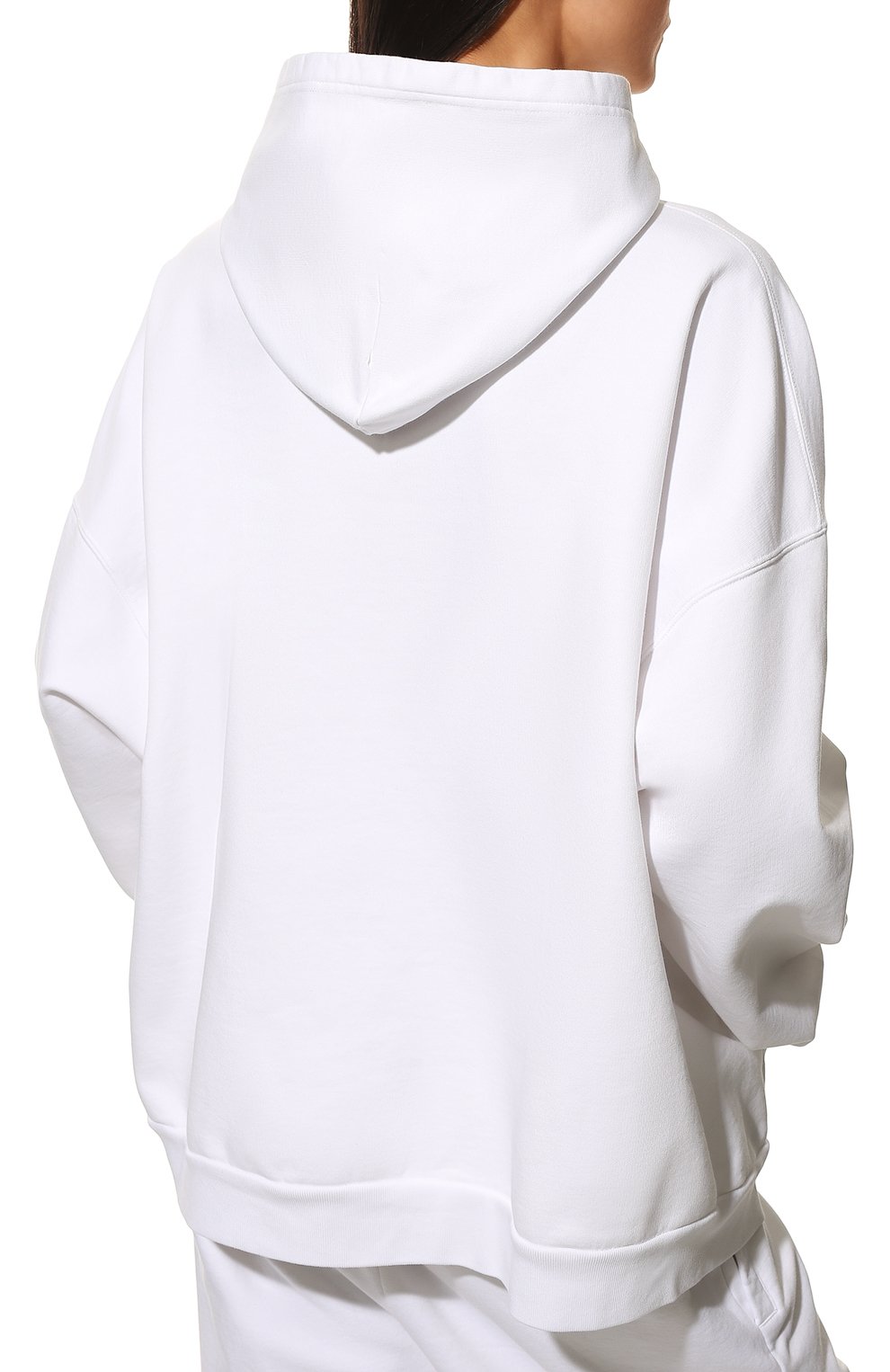 Хлопковое худи BALENCIAGA белого цвета по цене 95400 руб., арт. 675003/TLVL8, фото 4 Хлопковое худи BALENCIAGA, арт. 675003/TLVL8, фото 4
