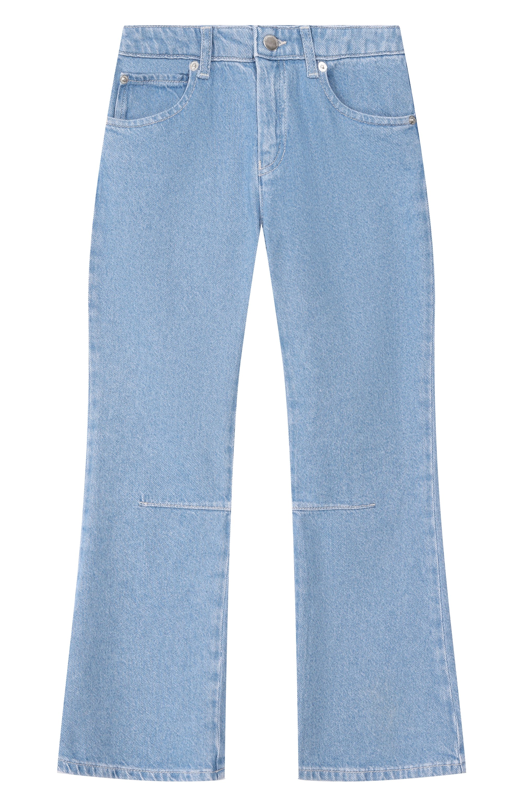 Джинсы EMPORIO ARMANI голубого цвета по цене 23300 руб., арт. EG000558/AF21778, фото 1 Джинсы EMPORIO ARMANI, арт. EG000558/AF21778, фото 1