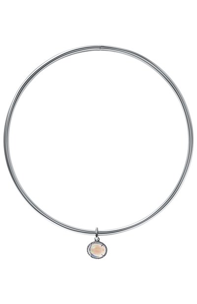 Женское колье с опалом и топазами MOONKA, арт. OPL-925SL-NK00-OPL