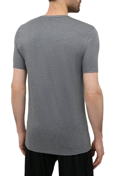 Футболка ZIMMERLI серого цвета по цене 14450 руб., арт. 1346-700, фото 4 Футболка ZIMMERLI, арт. 1346-700, фото 4