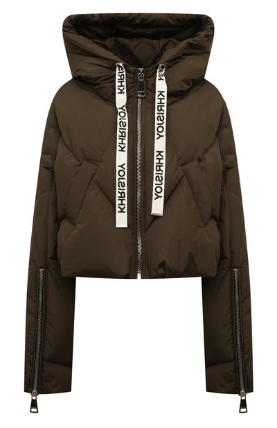 Женский пуховик с отделкой пайетками KHRISJOY, арт. KWF24R0604/PS0001