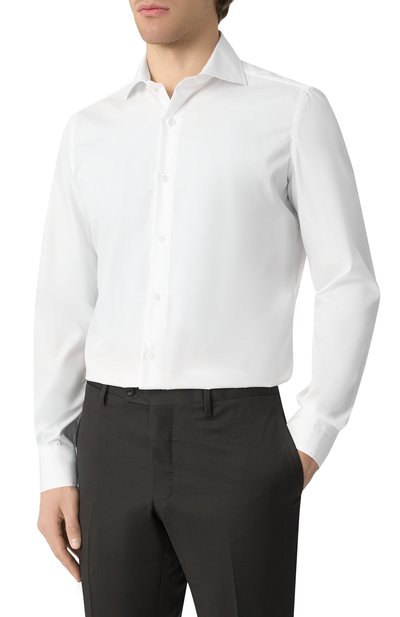 Хлопковая сорочка LUIGI BORRELLI, арт. PS44157, фото 3