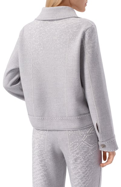 Жакет из шерсти и хлопка AND THE BRAND, арт. W26-JT031-1202-901, фото 4