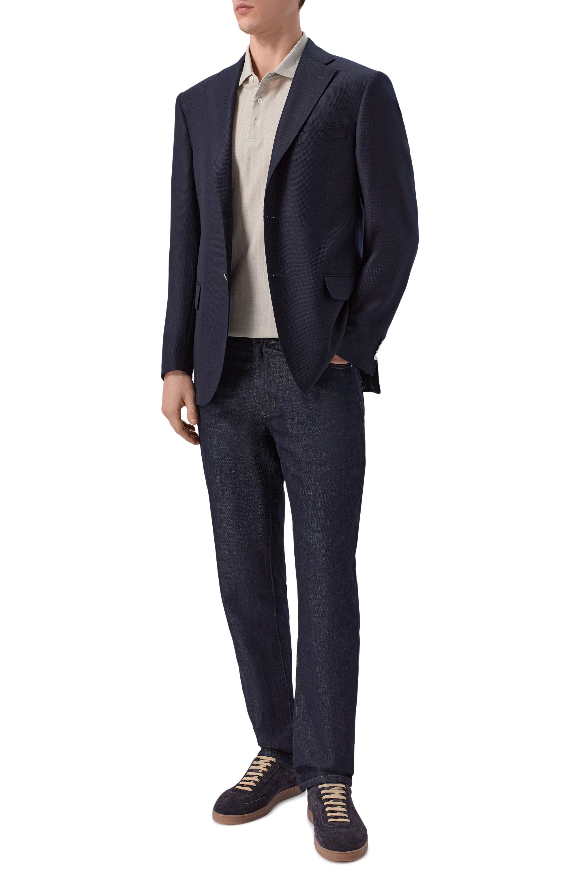 Шерстяной пиджак CORNELIANI, арт. 276008/2718334, фото 3