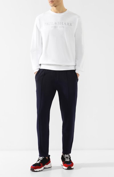 Хлопковый свитшот PAUL&SHARK, арт. P19P1820, фото 2